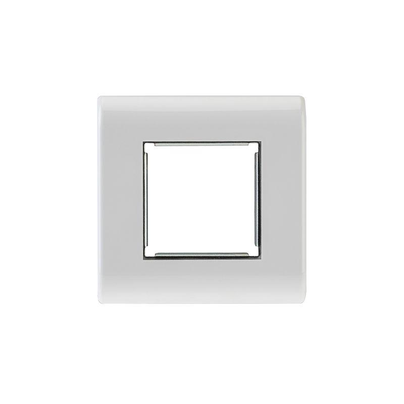 Панель лицевая 80х80 для модуля Mosaic метал. суппорт Rexant 03-0130