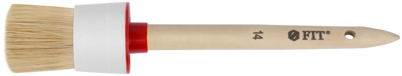Кисть круглая натур. светл. щетина №14 (50мм) FIT 01308
