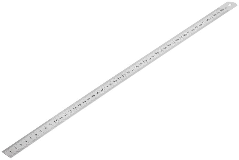 Линейка нержавеющая 500х28мм FIT 19005