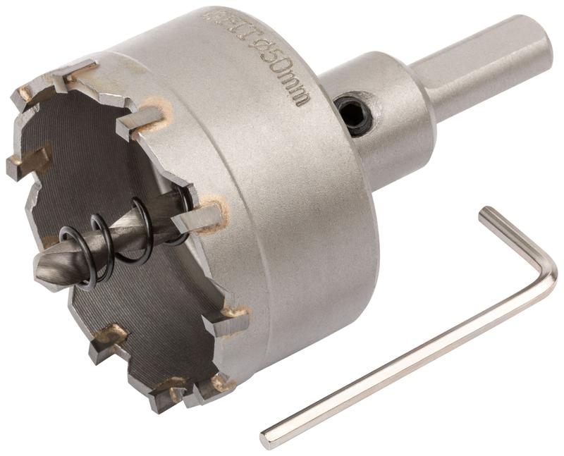 Коронка кольцевая с карбидными вставками Профи 50мм для отверст. в нерж. стали FIT 36850