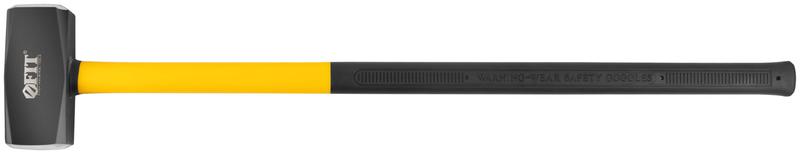 Кувалда кованая 880мм 5кг фибергласовая ручка FIT 45233