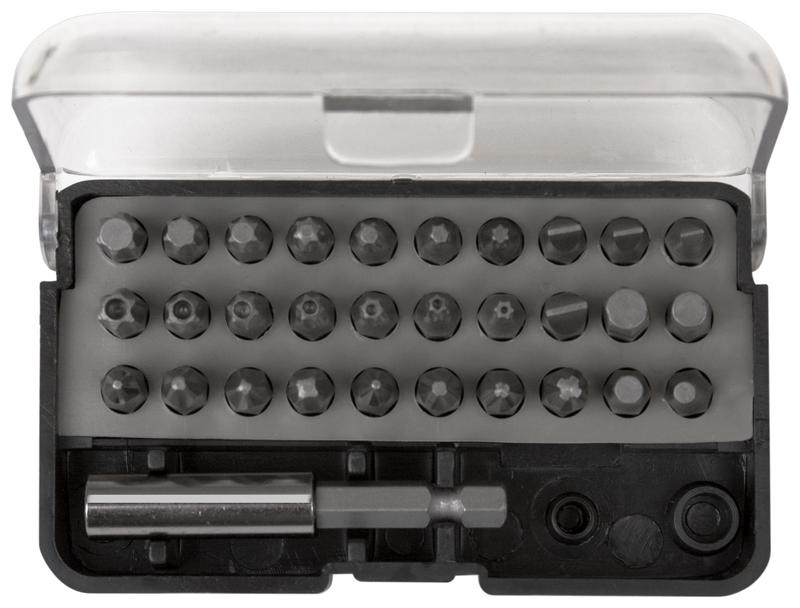 Набор бит 31шт (30шт CrV бит + адаптор с защелкой) FIT 57854