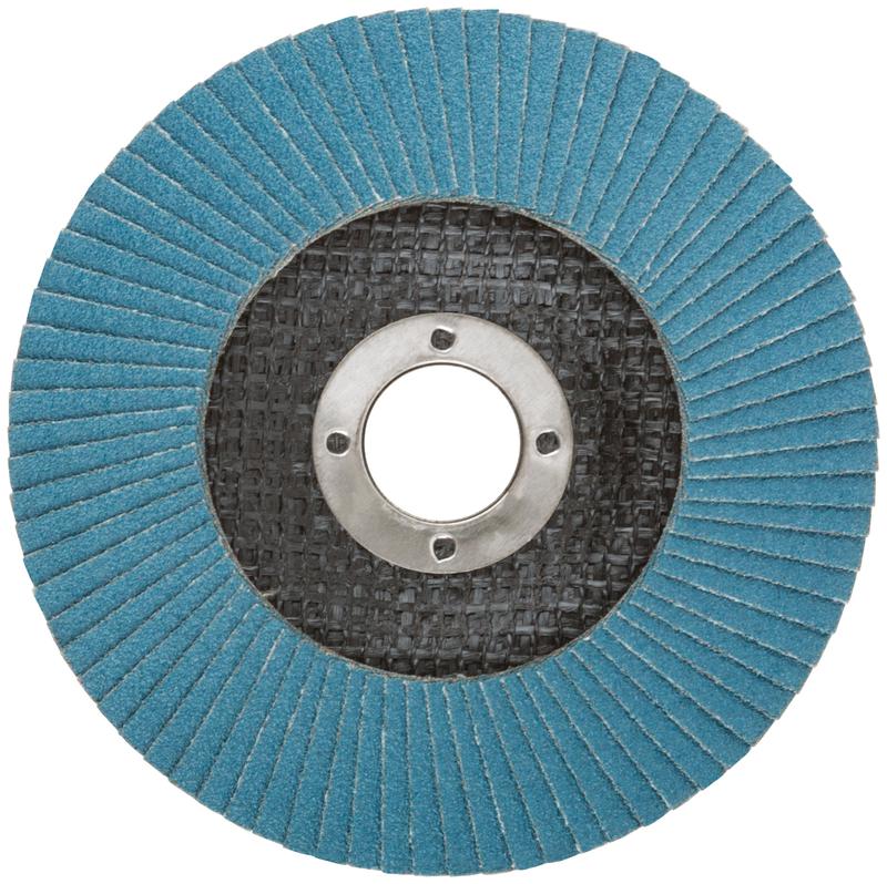 Круг лепестковый торцевой циркониевый Profi Plus 125х22.2мм Р80 80 лепестков Cutop 72-12580