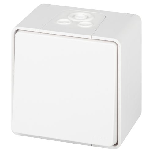 Переключатель Эксперт 11-1503-01 IP55 10АХ-250В ОУ бел. Эра Б0063301