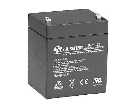 Аккумулятор 12В 5А.ч BP 5-12 B.B. Battery