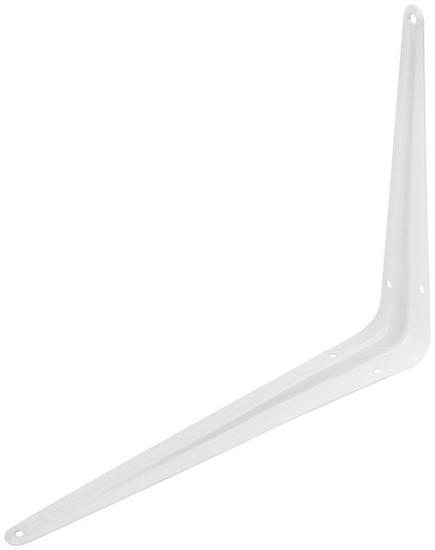 Уголок-кронштейн 200х250мм (0.8мм) бел. FIT 66051