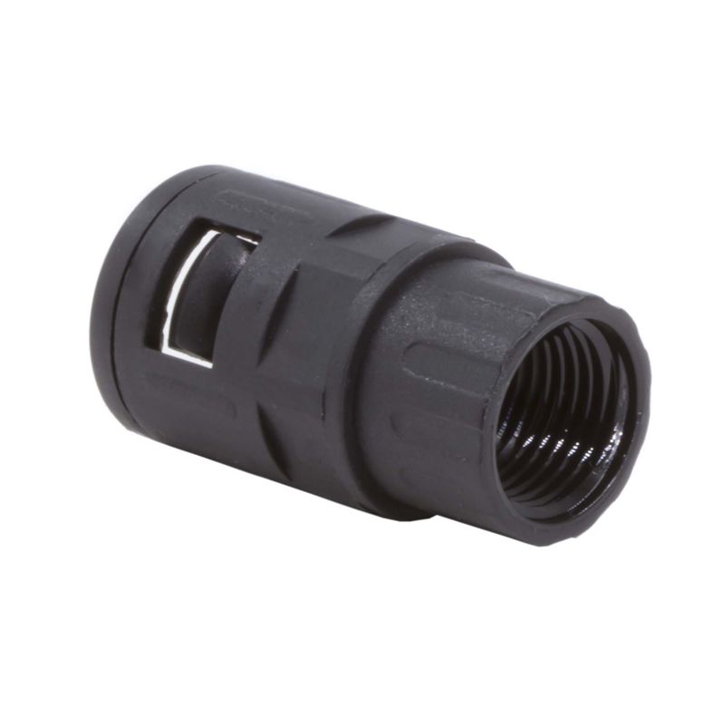 Муфта с внутренней резьбой DN 7мм М12х1.5 полиамид черн. DKC PAI07M12N