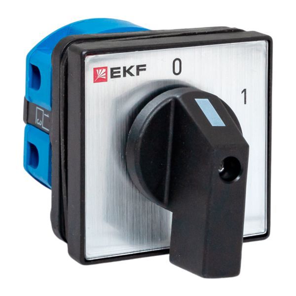 Переключатель кулачковый ПК-1-12 2п 25А "0-1" IP65 EKF pk-1-12-25-65