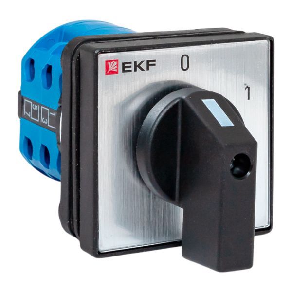 Переключатель кулачковый ПК-1-13 3п 10А "0-1" IP65 EKF pk-1-13-10-65