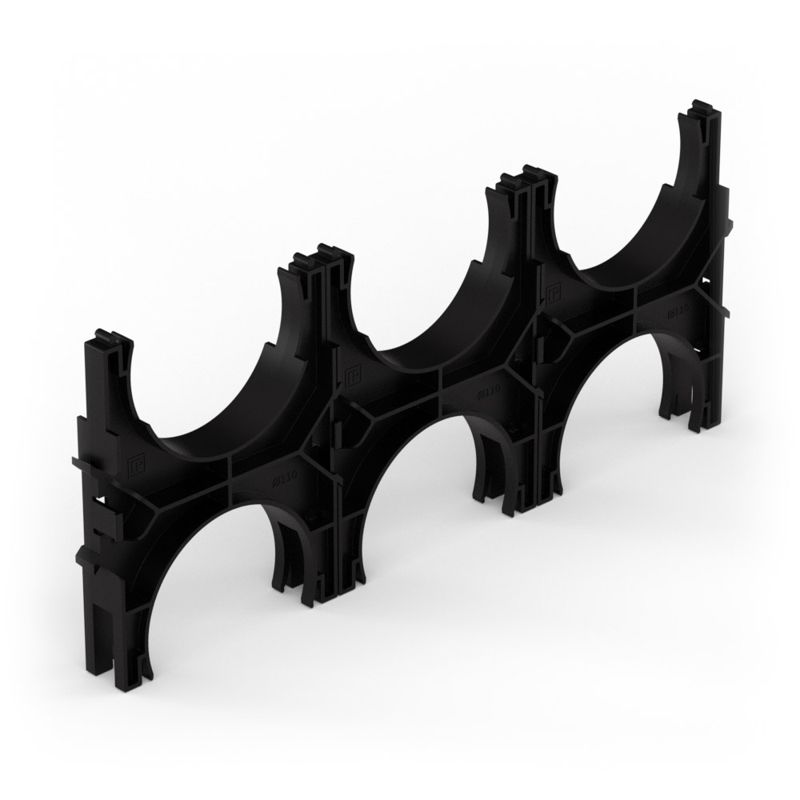 Кластер тройнойной двухсторонний для двустен. труб d110мм Промрукав PR13.02581