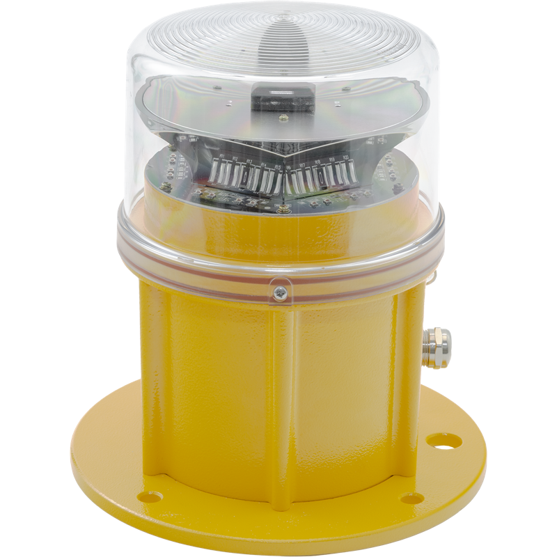 Светильник светодиодный FLASH LED 220 R AWLM MS заградительный огонь средней интенсивности тип В СТ 1591000220