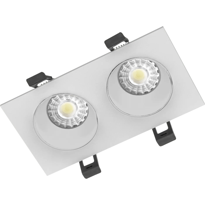 Рамка двойная ADJUSTABLE UGR/R бел./бел. СТ 2902000120