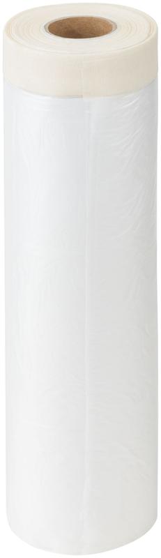 Пленка укрывная с клейкой лентой 8мкм 1400ммх15м FIT 11863