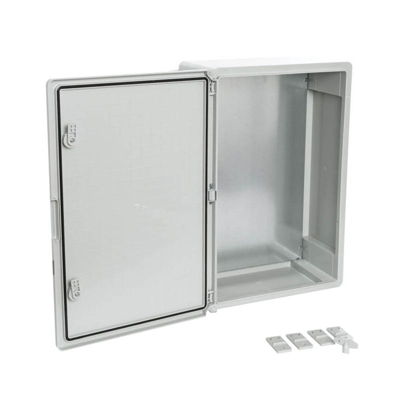 Корпус пластиковый с монтажной панелью ЩМП IP65 сер. дверь 700х500х250 Промрукав PR08.26487