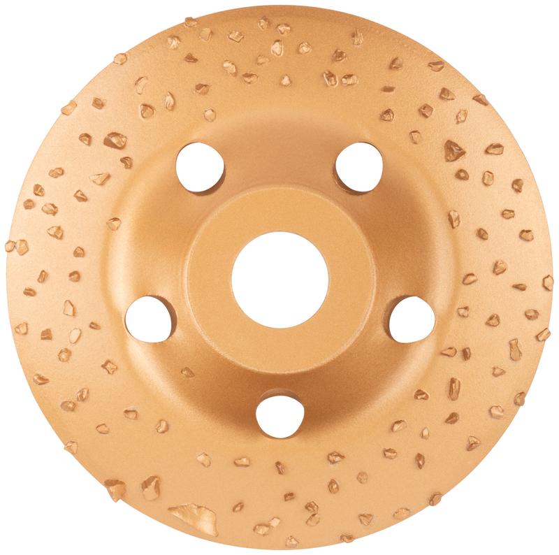 Диск шлифовальный наклонный твердосплавный посадочный диаметр 22.2мм 125мм Р8 FIT 39530