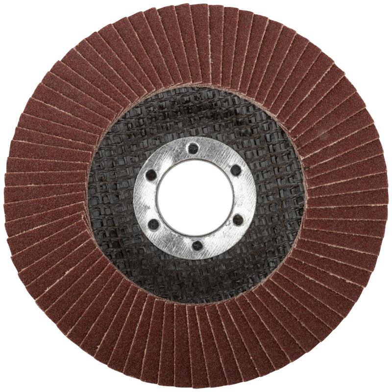 Круг лепестковый торцевой 115мм Р 100 FIT 39545