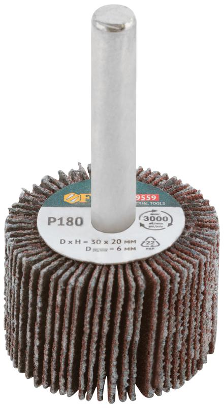 Диск лепестковый для дрели радиальный 30х20х6мм Р180 FIT 39559