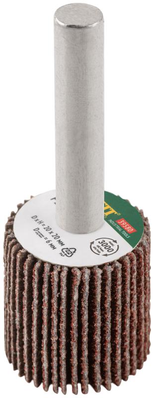 Диск лепестковый для дрели радиальный 20х20х6мм Р100 FIT 39580