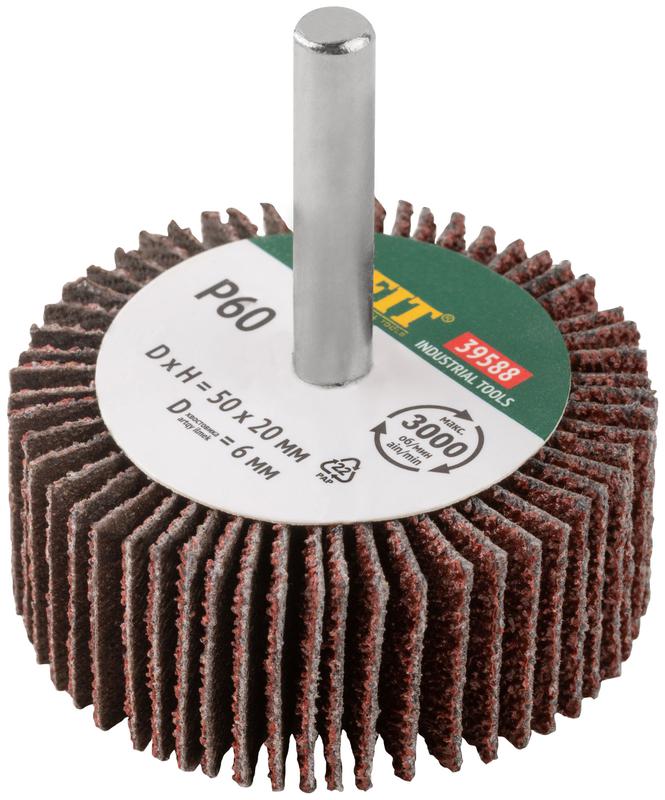 Диск лепестковый для дрели радиальный 50х20х6мм Р60 FIT 39588