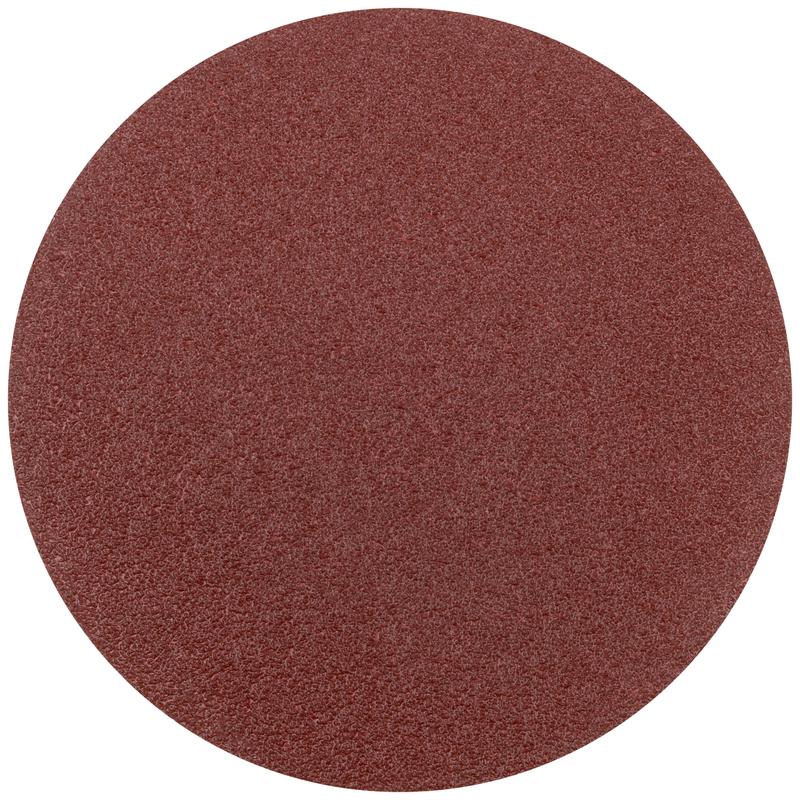 Круг шлифовальный сплошные (липучка) алюм./оксид 150мм (уп.5шт) Р 60 FIT 39803