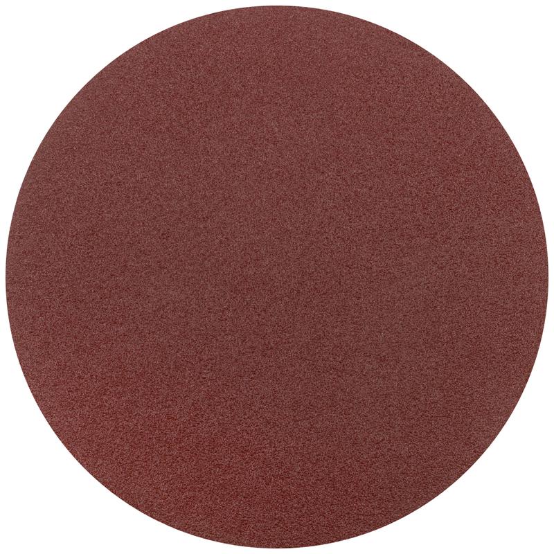 Круг шлифовальный сплошные (липучка) алюм./оксид 150мм (уп.5шт) Р 80 FIT 39804