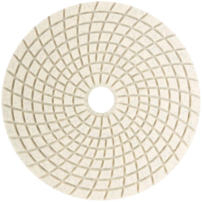 Круг шлифовальный алмазный гибкий АГШК (липучка) влажное шлифование 125мм Р 50 FIT 39881