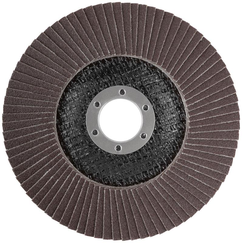 Круг лепестковый торцевой кальцинированный 125мм Р 120 FIT 39956