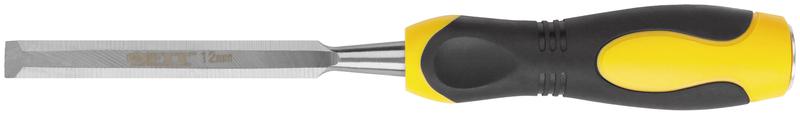 Стамеска профи CrV двухцветная прорезиненная ручка 12мм FIT 43174