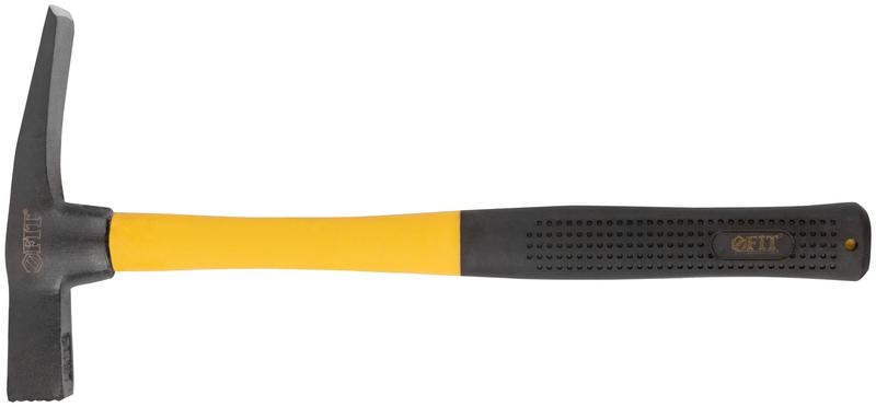 Молоток каменщика 600г фибергласовая усилен. ручка FIT 44540