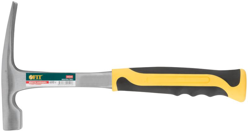 Молоток каменщика Профи 600г цельнометал. FIT 44544