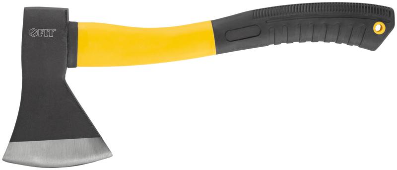 Топор 800г усилен. фибергласовая ручка; кованая усилен. сталь FIT 46208