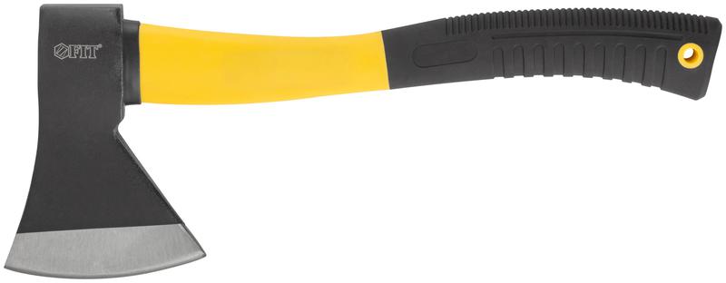 Топор 1000г усилен. фибергласовая ручка; кованая усилен. сталь FIT 46210