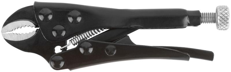 Зажим ручной с фиксатором тип WR черненый 100мм FIT 52710