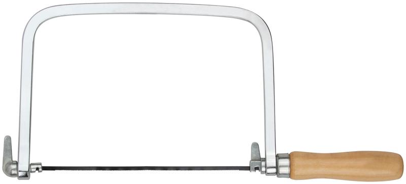 Ножовка по металлу и дереву 175мм с глубокой рамкой + 5 запасных полотен FIT 40036