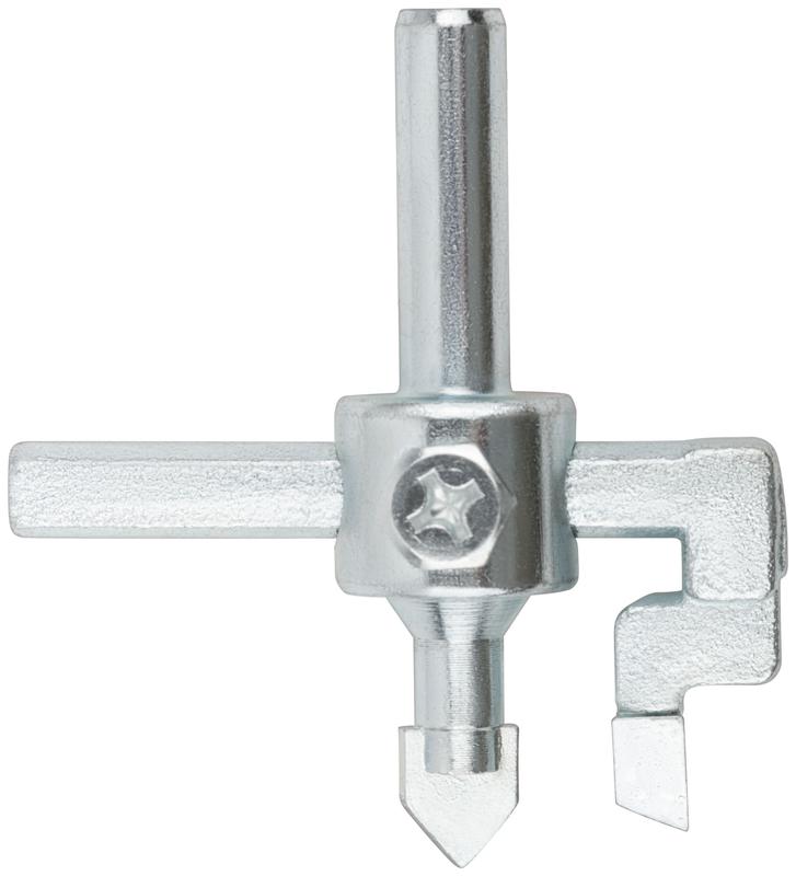 Сверло круговое по кафелю "Балеринка" 20-90мм FIT 16530