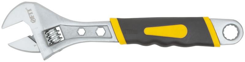 Ключ разводной "Старт" ПВХ накладка на ручку 300мм 36мм FIT 70149