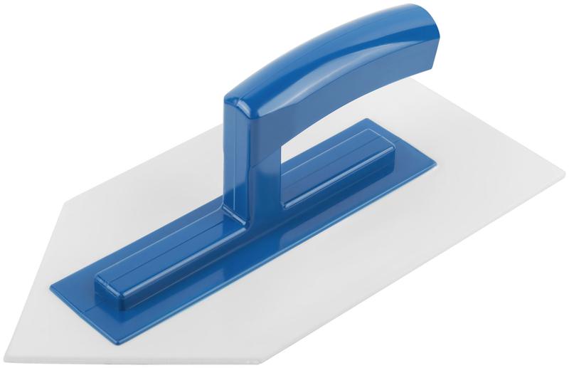 Гладилка пластиковая 280х140х3мм угловая FIT 05129