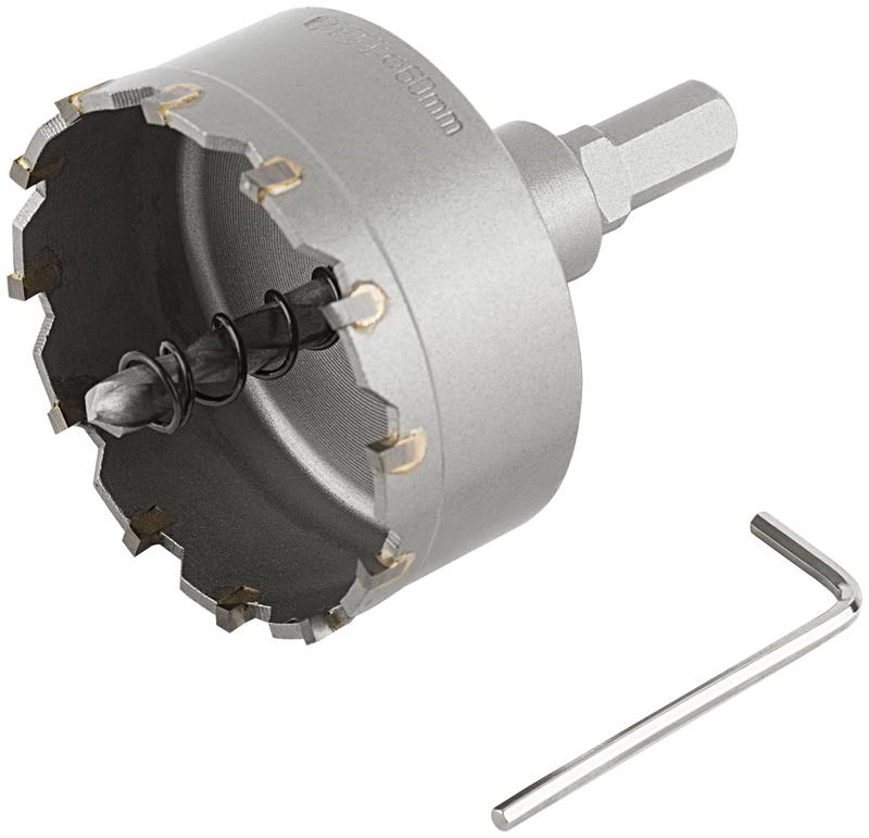 Коронка кольцевая с карбидными вставками Профи 60мм для отверст. в нерж. стали FIT 36852