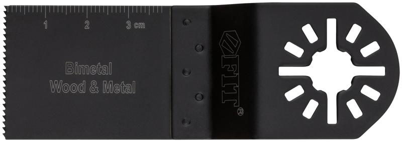 Полотно пильное фрезерованное ступенчатое Bi-metall Co 8% 32.5х0.8мм FIT 37924