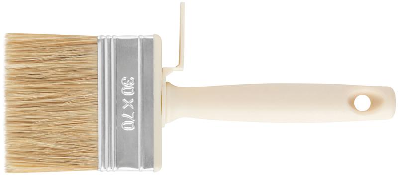 Макловица натуральная светлая щетина пластиковый корпус "мини" 30х70мм FIT 01650