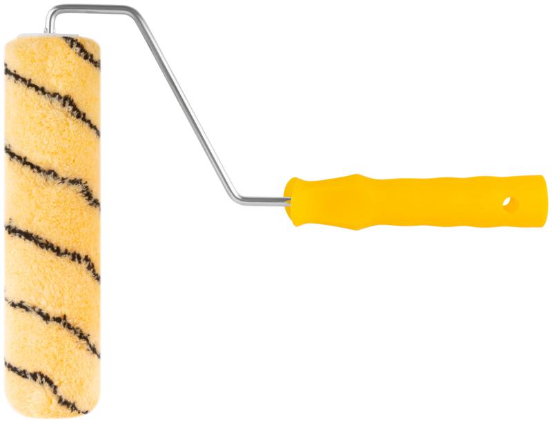 Валик полиакриловый с черной полоской диам. 40/61мм ворс 10.4мм 230мм беж. FIT 01854
