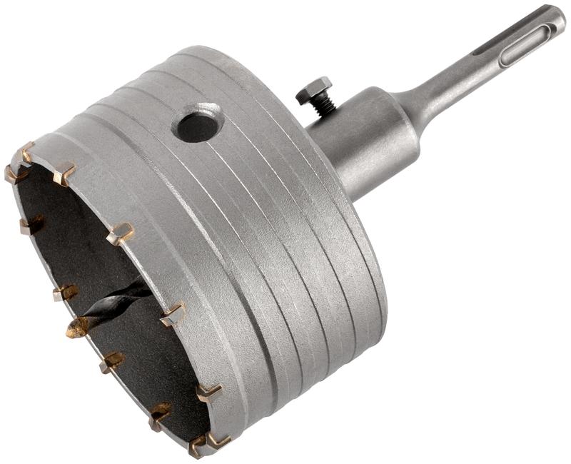 Коронка кольцевая по бетону 100мм хвостовик 110мм в сборе FIT 33449