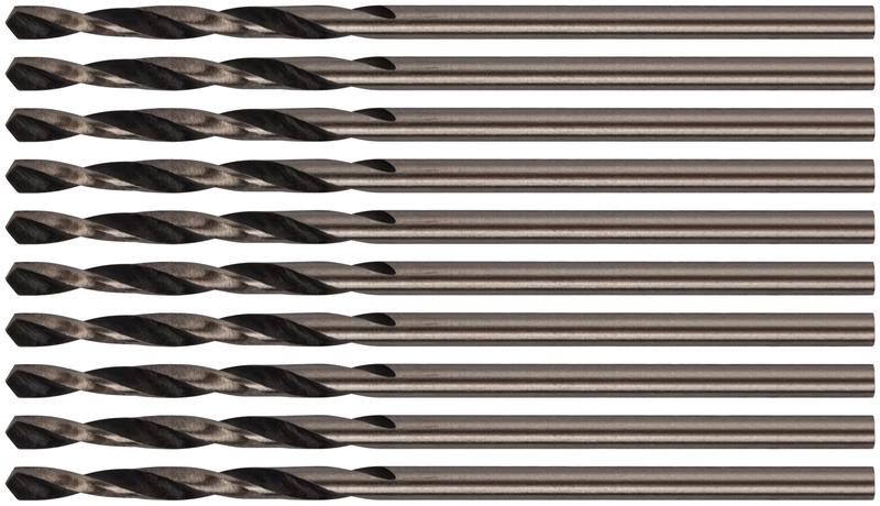 Сверло по металлу HSS черненые 2.0х49мм (уп.10шт) FIT 33520