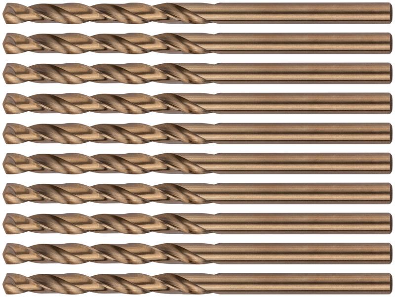 Сверло по металлу HSS с добавкой кобальта 5% Профи 4.2мм (уп.10шт) FIT 33942