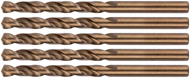 Сверло по металлу HSS с добавкой кобальта 5% Профи 7.0мм (уп.5шт) FIT 33970
