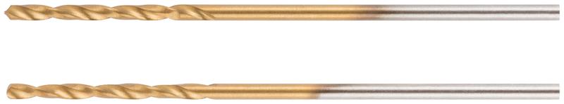 Сверло HSS по металлу титановое покрытие в блист. 1.0мм (уп.2шт) FIT 34310