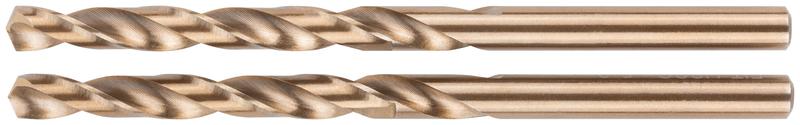 Сверло по металлу HSS с добавкой кобальта 5% Профи в блист. 5.0мм (уп.2шт) FIT 34450