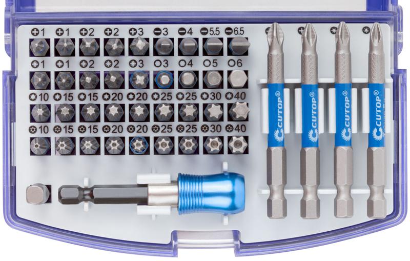 Набор бит в пластиковом боксе "Монтажный" profi 42 предмета Cutop 83-869
