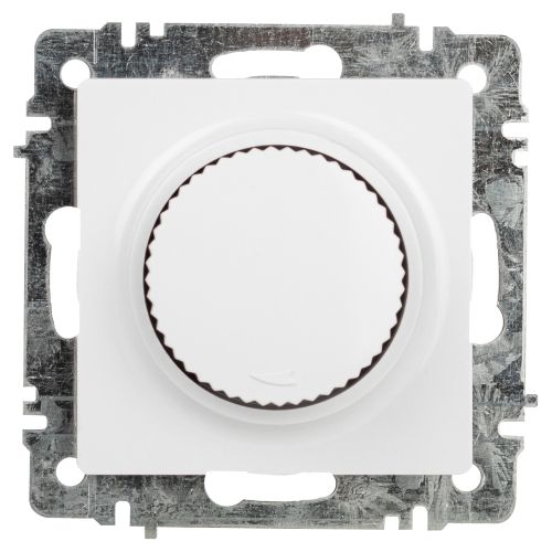 Светорегулятор поворотный СП Accent 6-401-01 600Вт 230В IP20 бел. Intro Б0063668