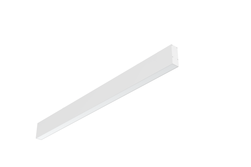 Светильник светодиодный Angusta High 2001х35х90 39Вт 4000К IP40 накладной аварийный автономный постоянного действия RAL9003 бел. муар рассеив. опал VARTON V1-R0-00544-20A00-4003940